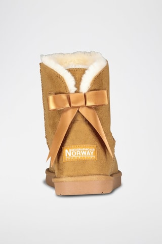Botines forrados Lady - Camel
