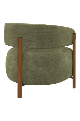 Poltrona Albin - Tessuto ciniglia - 69 x 68 x 68 cm 