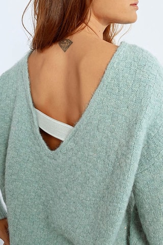 Pull - Vert d'eau - Lili Sidonio x Molly Bracken