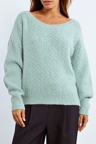 Pull - Vert d'eau - Lili Sidonio x Molly Bracken