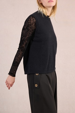 Pull sans manches - Noir - Molly Bracken