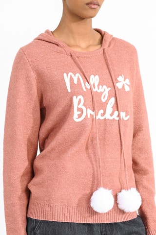 Pull à capuche - Vieux rose - Molly Bracken