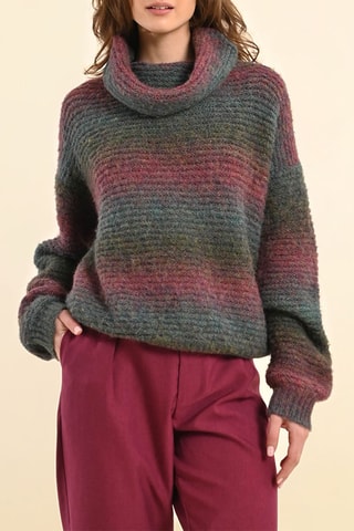 Maglia tie and dye - Verde scuro - Molly Bracken
