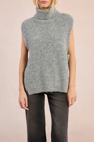 Pull sans manches - Gris - Molly Bracken