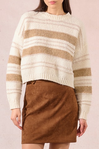Pull - Ecru et beige - Molly Bracken