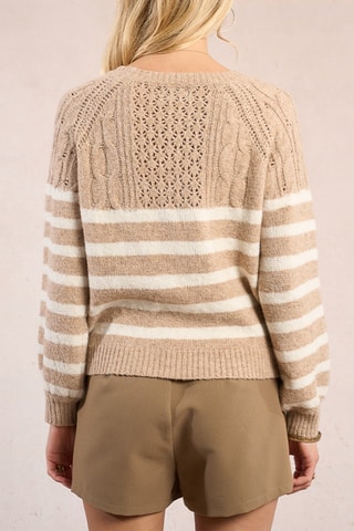 Pull - Ecru et beige - Molly Bracken
