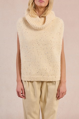 Pull sans manches - Ivoire - Molly Bracken