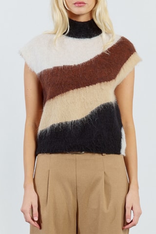 Pull sans manches - Noir - Lili Sidonio x Molly Bracken
