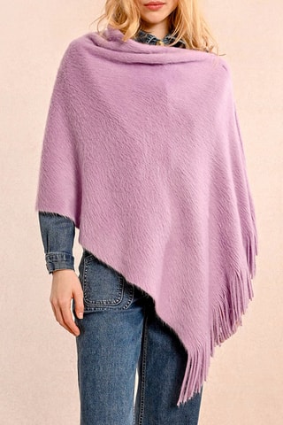 Poncho - Mauve - Molly Bracken