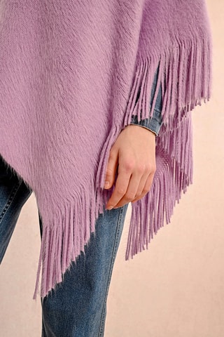 Poncho - Mauve - Molly Bracken