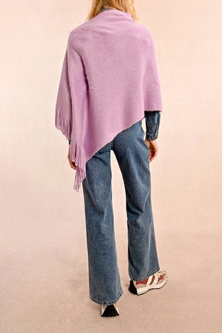 Poncho - Mauve - Molly Bracken
