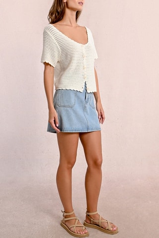 Gilet - Blanc - Molly Bracken