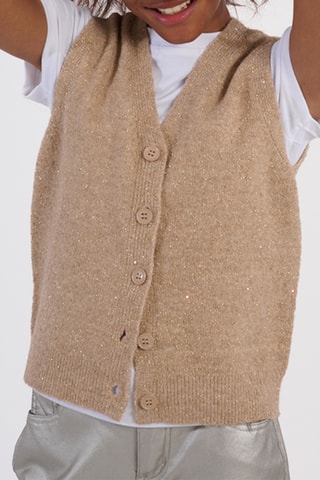 Gilet sans manches - Beige - Molly Bracken Girl