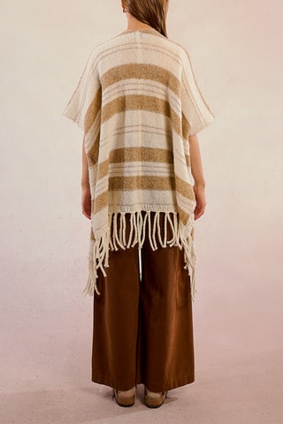 Gilet long - Ecru - Molly Bracken