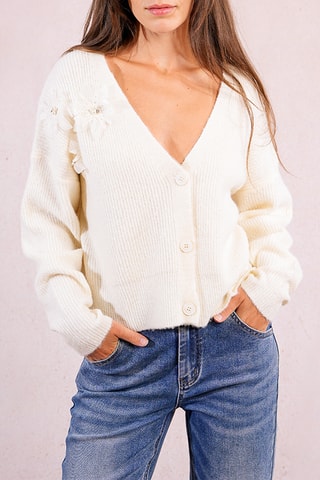 Gilet - Ecru - Molly Bracken
