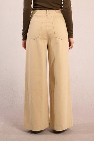 Pantalon large - Beige - Molly Bracken