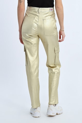 Pantalon cargo - Doré - Lili Sidonio x Molly Bracken