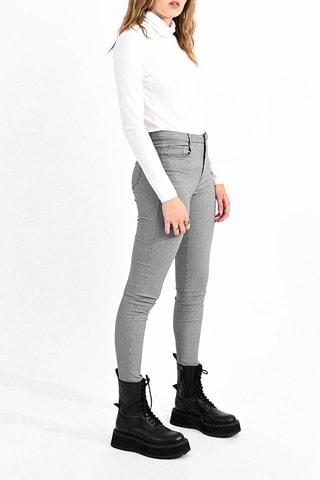 Pantalon slim - Noir - Lili Sidonio x Molly Bracken