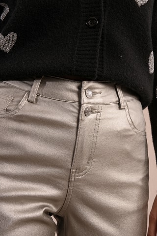 Pantalon large - Argenté - Molly Bracken