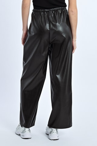 Pantalon large taille haute - Noir - Lili Sidonio x Molly Bracken