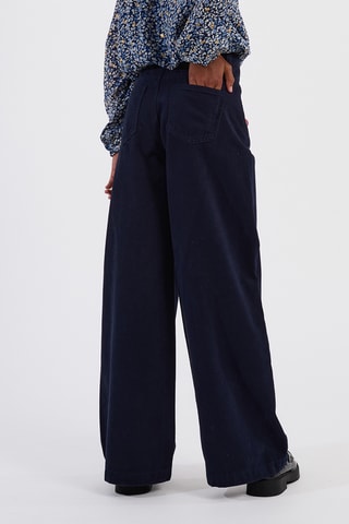 Pantalon large - Bleu marine - Molly Bracken Girl