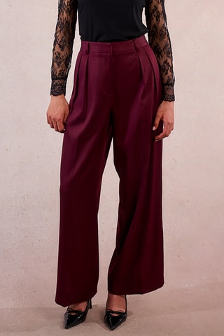 Pantalon large - Bordeaux - Molly Bracken