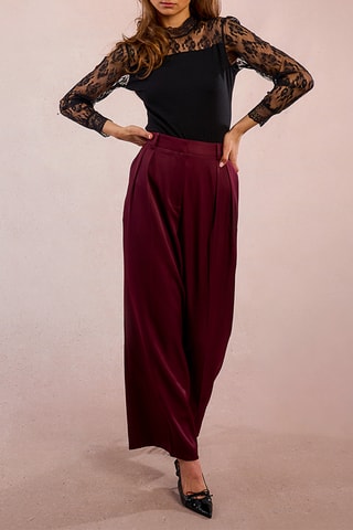 Pantalon large - Bordeaux - Molly Bracken