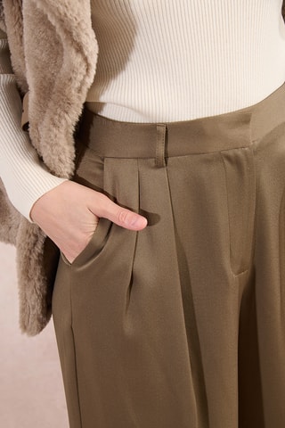 Pantalon large - Kaki - Molly Bracken