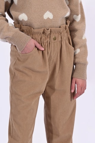 Pantalon taille haute - Beige - Molly Bracken Girl