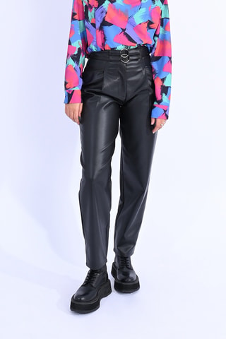 Pantalon taille haute - Noir - Lili Sidonio x Molly Bracken