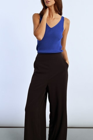 Pantalon taille haute - Noir - Lili Sidonio x Molly Bracken