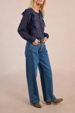 Jean droit - Bleu - Molly Bracken