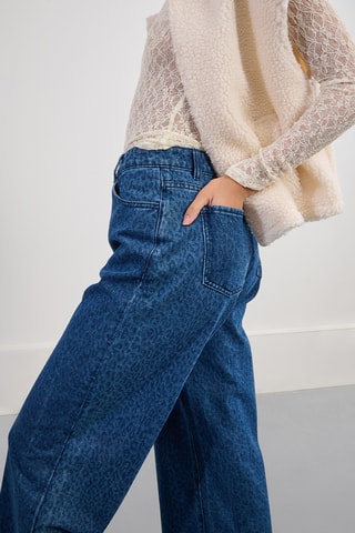 Jean large - Bleu foncé - Lili Sidonio x Molly Bracken