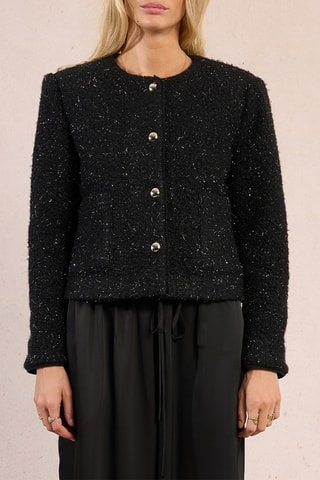 Veste en tweed - Noir - Molly Bracken