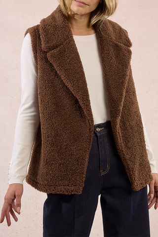 Veste sans manches - Marron - Molly Bracken