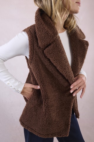 Veste sans manches - Marron - Molly Bracken