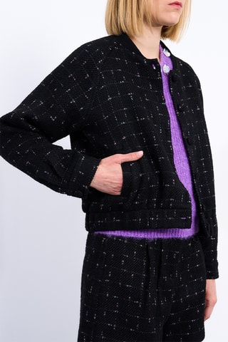 Veste en tweed - Noir - Lili Sidonio x Molly Bracken