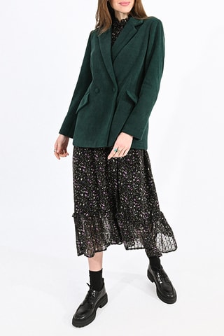 Veste en velours - Vert foncé - Molly Bracken