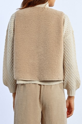 Veste sans manches - Beige - Lili Sidonio x Molly Bracken