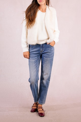 Veste sans manches - Blanc - Molly Bracken