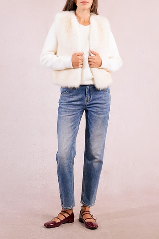 Veste sans manches - Blanc - Molly Bracken