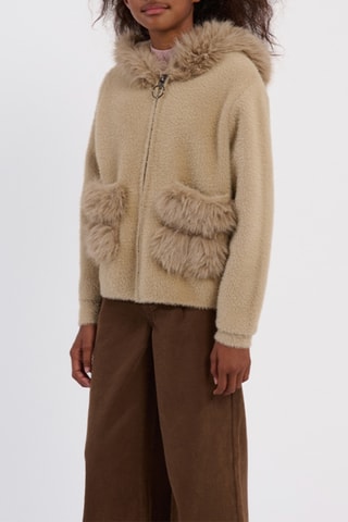Veste à capuche - Beige - Molly Bracken Girl