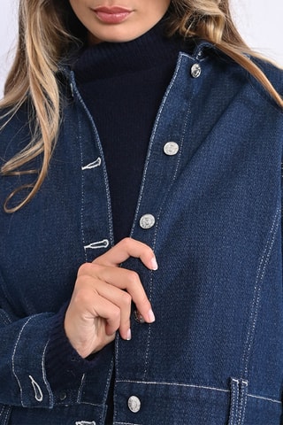 Veste en jean - Bleu foncé - Lili Sidonio x Molly Bracken