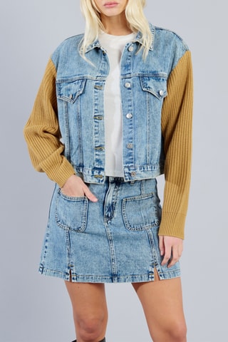 Veste sans manches en jean - Bleu clair - Lili Sidonio x Molly Bracken