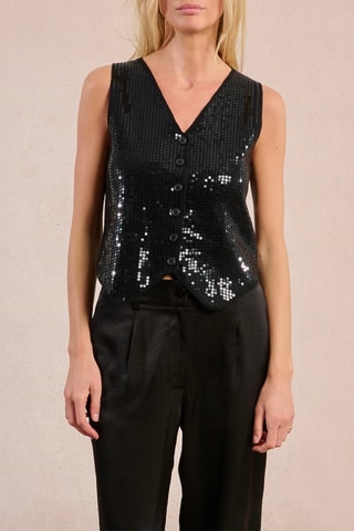 Veste sans manches - Noir - Molly Bracken