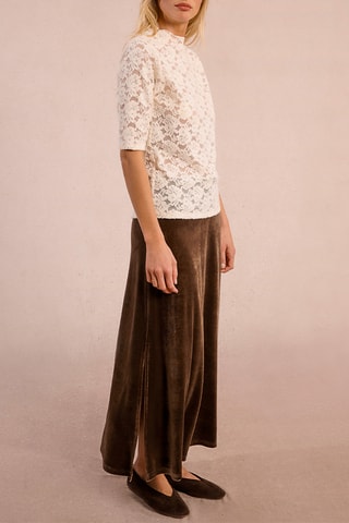Top en dentelle - Ecru - Molly Bracken