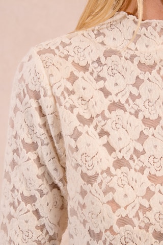 Top en dentelle - Ecru - Molly Bracken