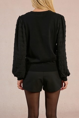 Top bi-matière - Noir - Molly Bracken