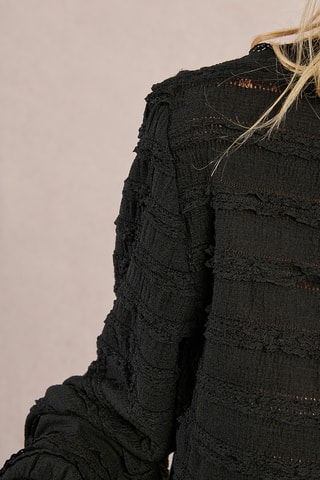 Top bi-matière - Noir - Molly Bracken