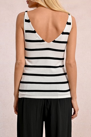 Top - Blanc et noir - Molly Bracken